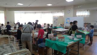 作業の様子です。