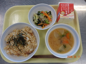 今日の給食