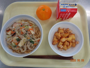 今日の給食