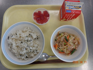 今日の給食
