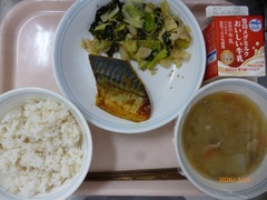 3月24日の給食