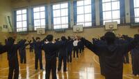 青団の練習