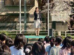 始業式の様子
