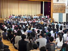 １年生を迎える会