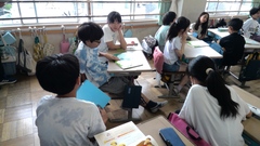 道徳の学習の様子